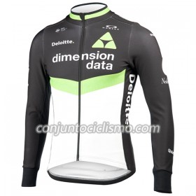 Maillot mangas largas 2017 Dimension Data N001